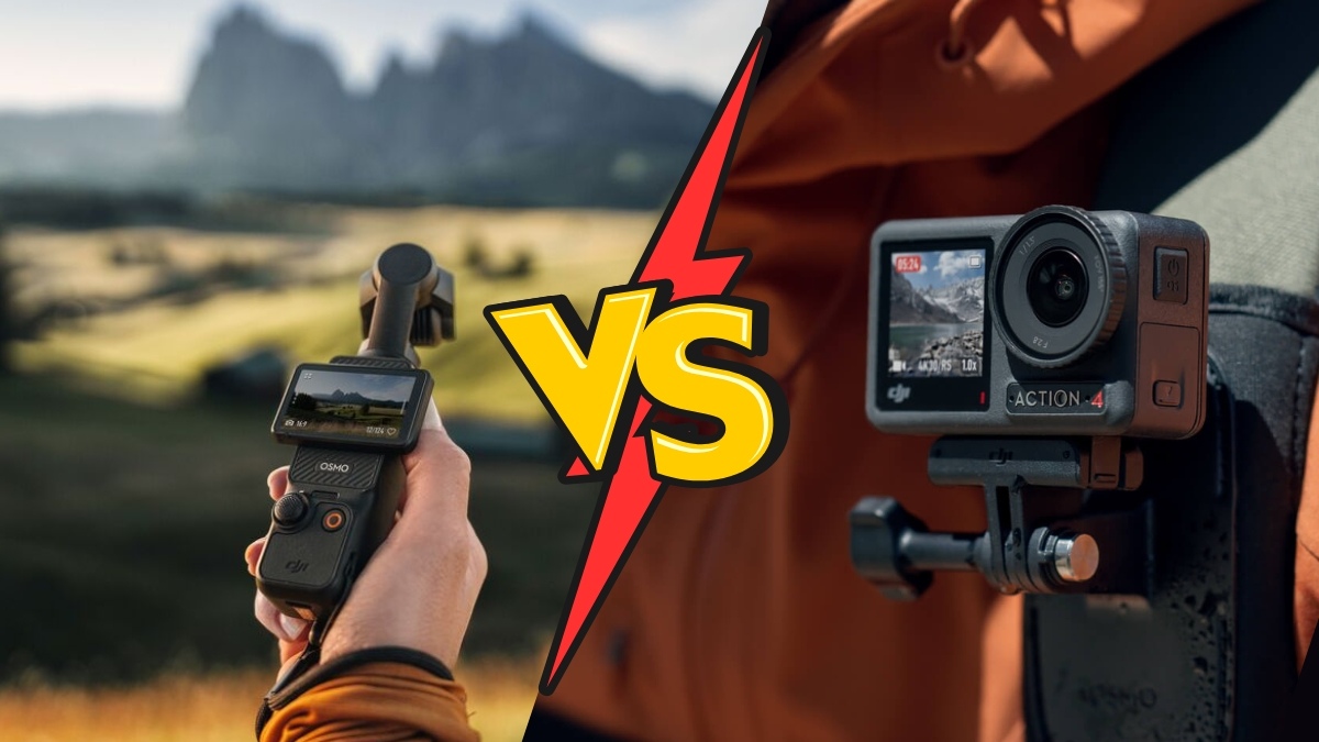So sánh gimbal DJI Osmo 3 và DJI Action 4: Nên chọn mua loại nào?
